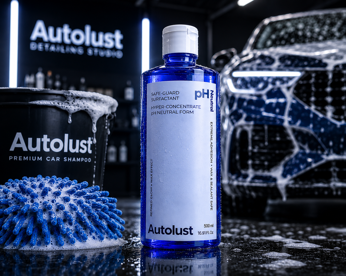 Snow Foam Car Shampoo – pH Neutral (500ML)