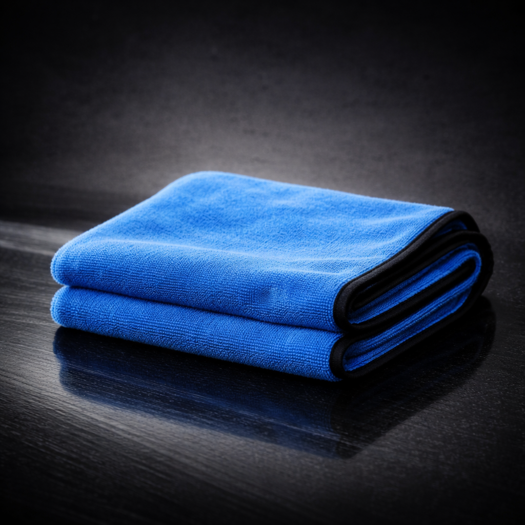 2-in-1 Car Detailing Kit – pH Neutral Foam Wash Shampoo & Premium Microfiber Cloth – 650 GSM